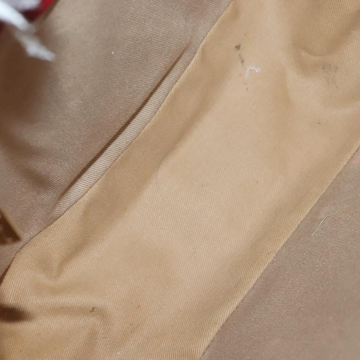 Celine Vintage Macadam Canvas And Leather Beige Canvas Bag (Pre-Owned)