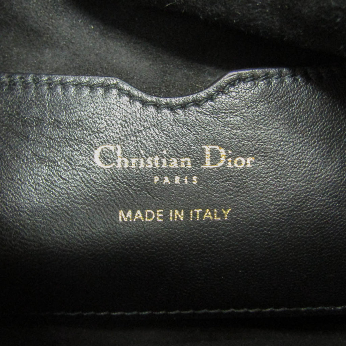 Christian Dior Vibe Hobo Cannage Quilt Lambskin Black Leather Handbag (Pre-Owned)