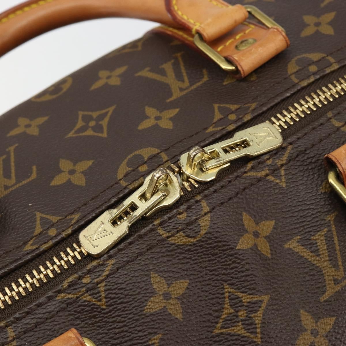 Louis Vuitton Keepall Monogram Canvas Brown Canvas Travel Bag Bag (Pre-Owned)