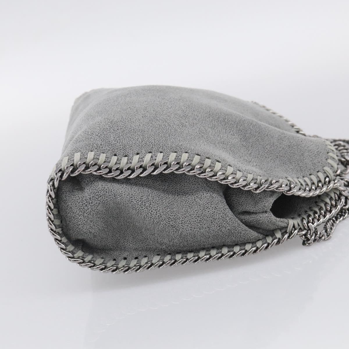 Stella Mccartney Falabella Tote Suede Gray Suede Crossbody Bag Bag (Pre-Owned)