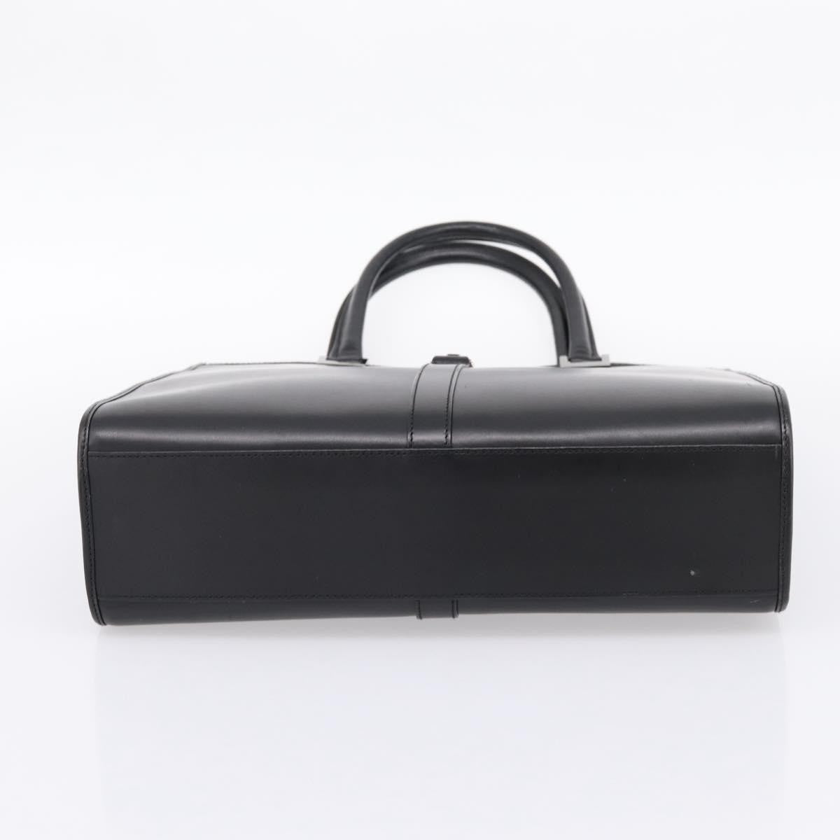 Gucci Jackie Leather Black Leather Tote Bag Bag (Pre-Owned)