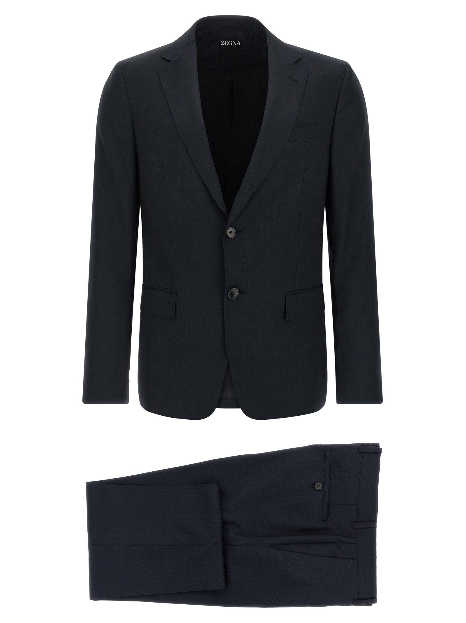 Zegna Men's Pinstriped Dress