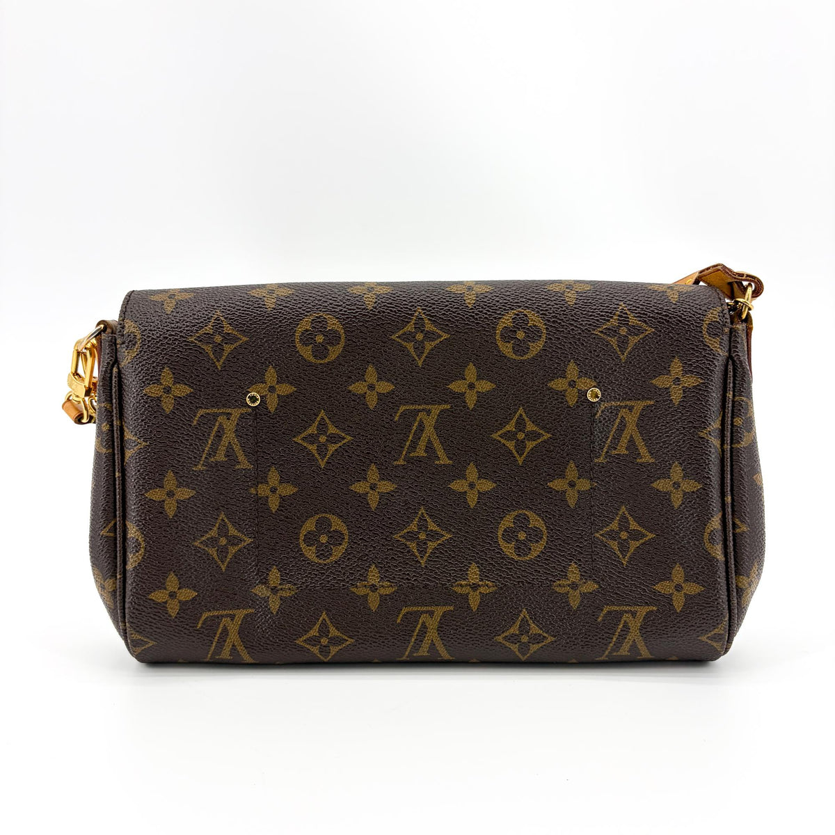 Louis Vuitton Favorite Monogram Canvas Brown Canvas Handbag (Pre-Owned)