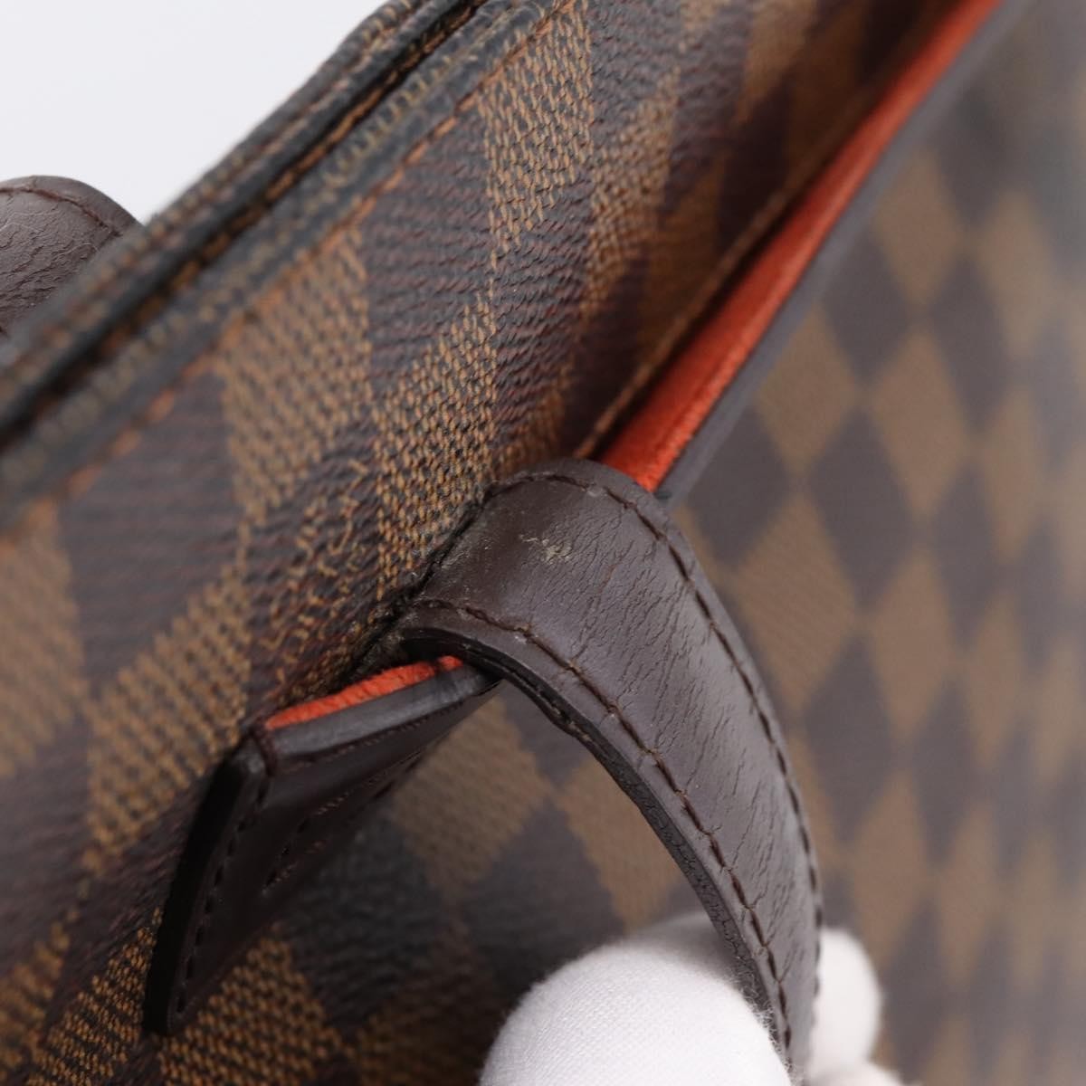 Louis Vuitton Parioli Damier Ebene Brown Canvas Shoulder Bag Bag (Pre-Owned)