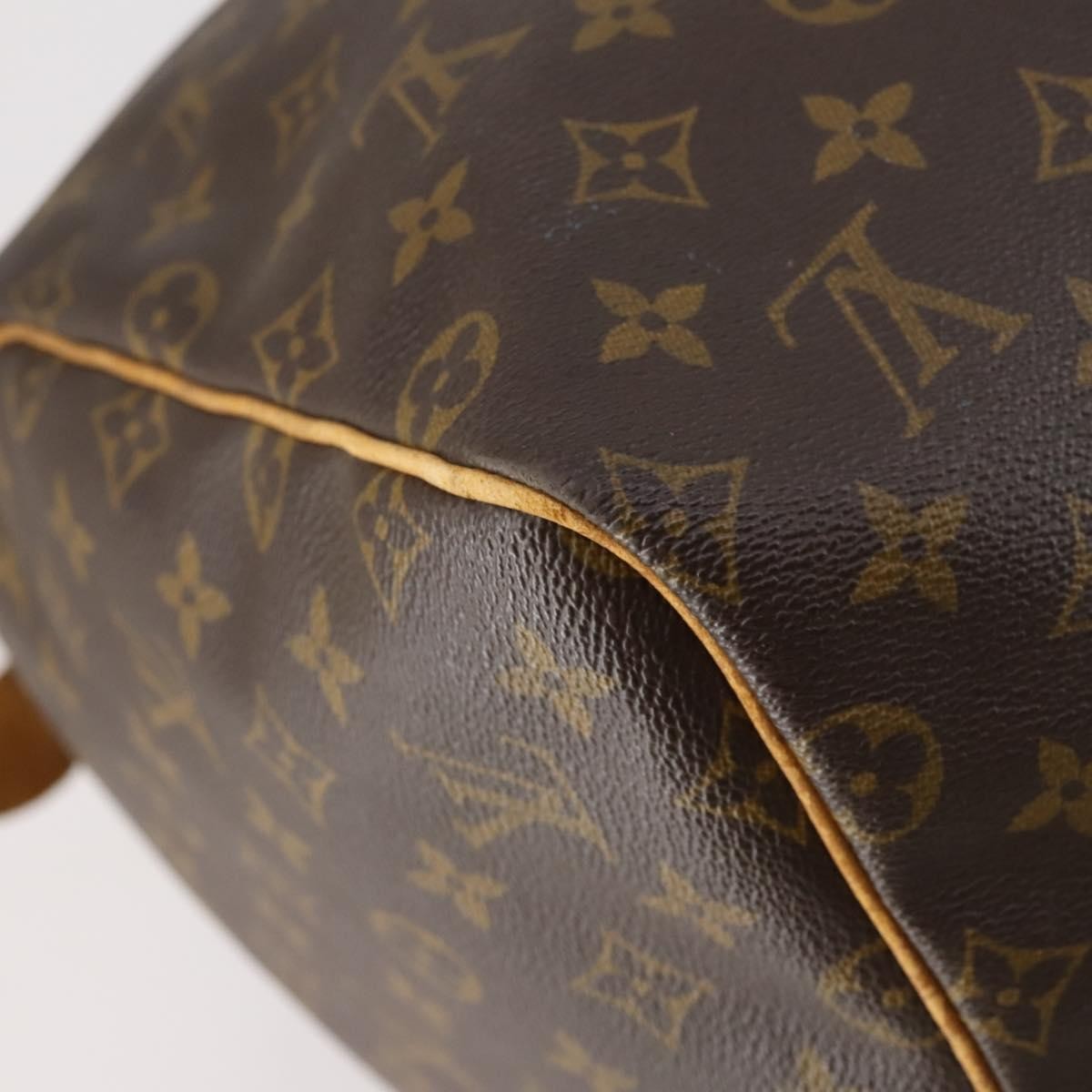 Louis Vuitton Keepall Monogram Canvas Brown Canvas Travel Bag Bag (Pre-Owned)