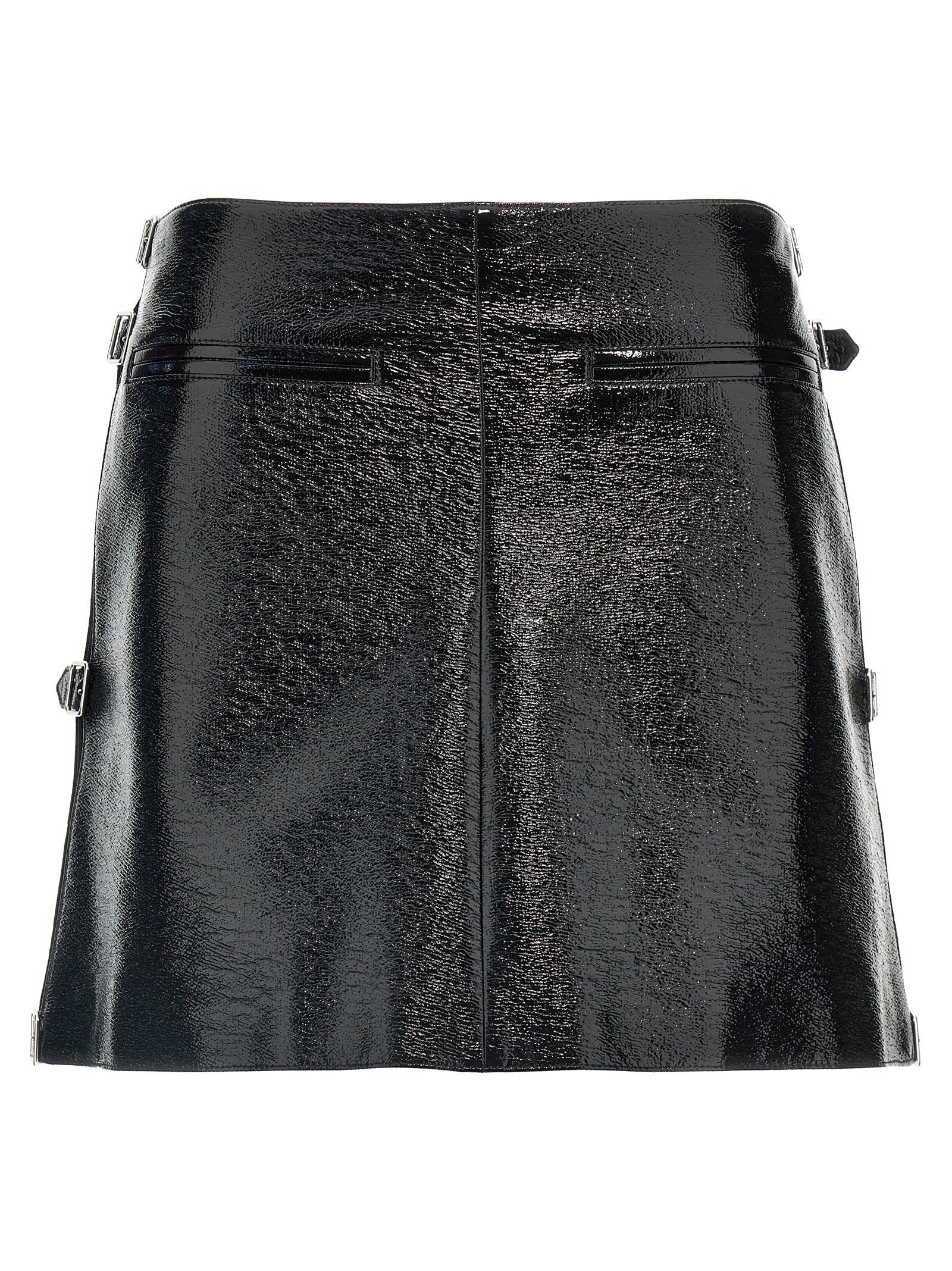 Courreges Women's Mini Multi Sangle Vinyl Skirt