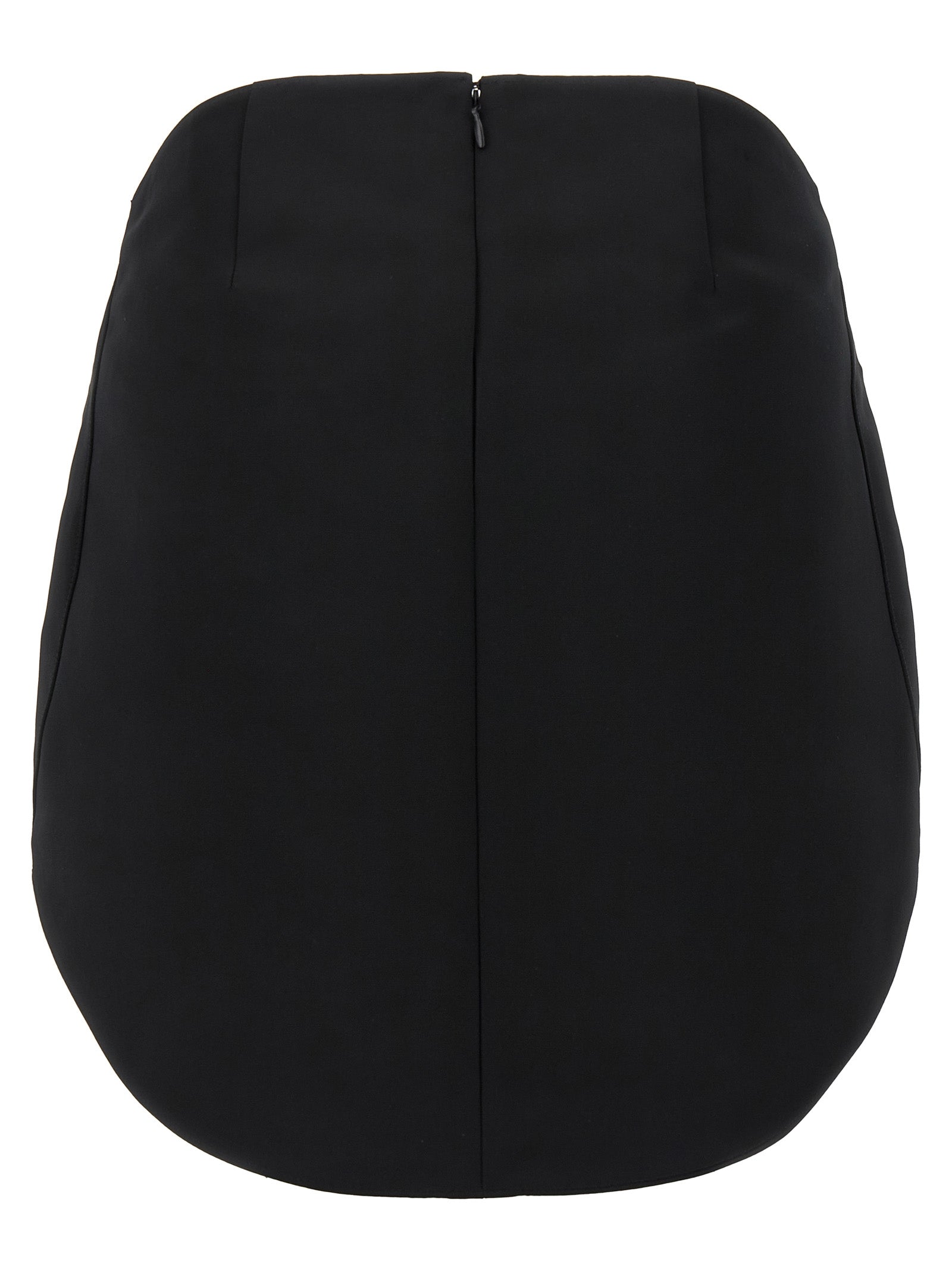 Courreges Women's Circle Satin Skirt