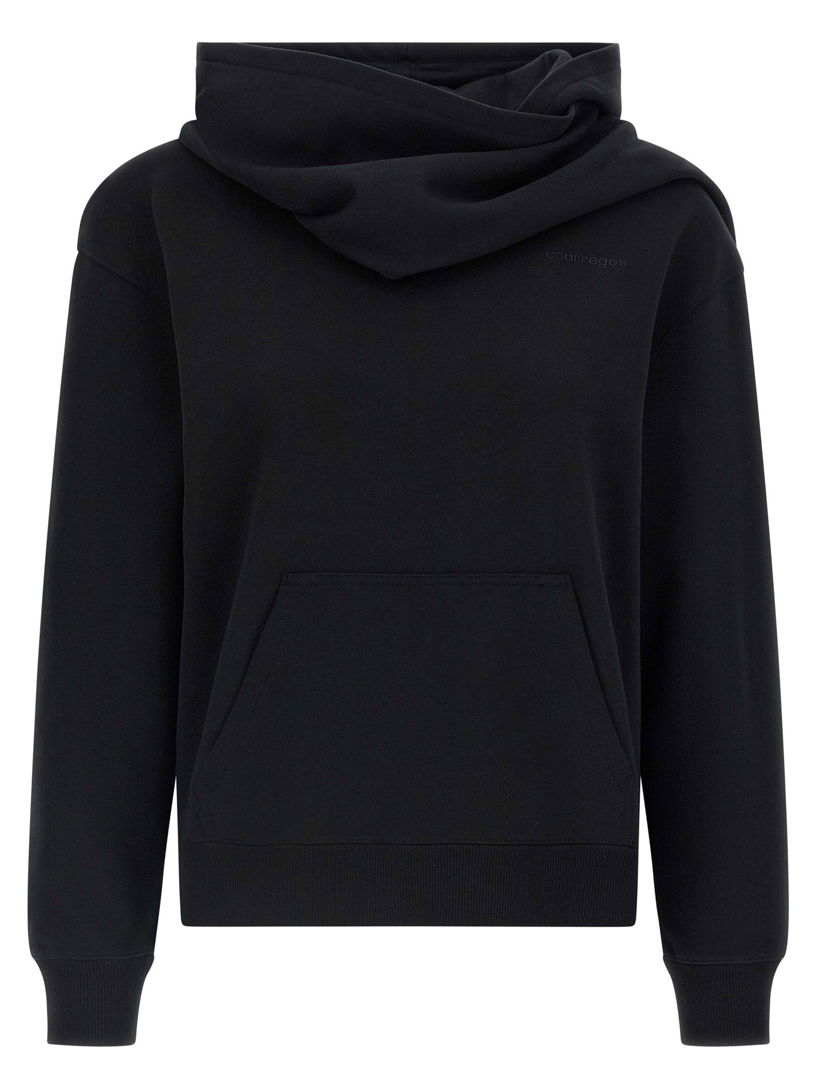 Courreges Women's Hoodie And Scarf