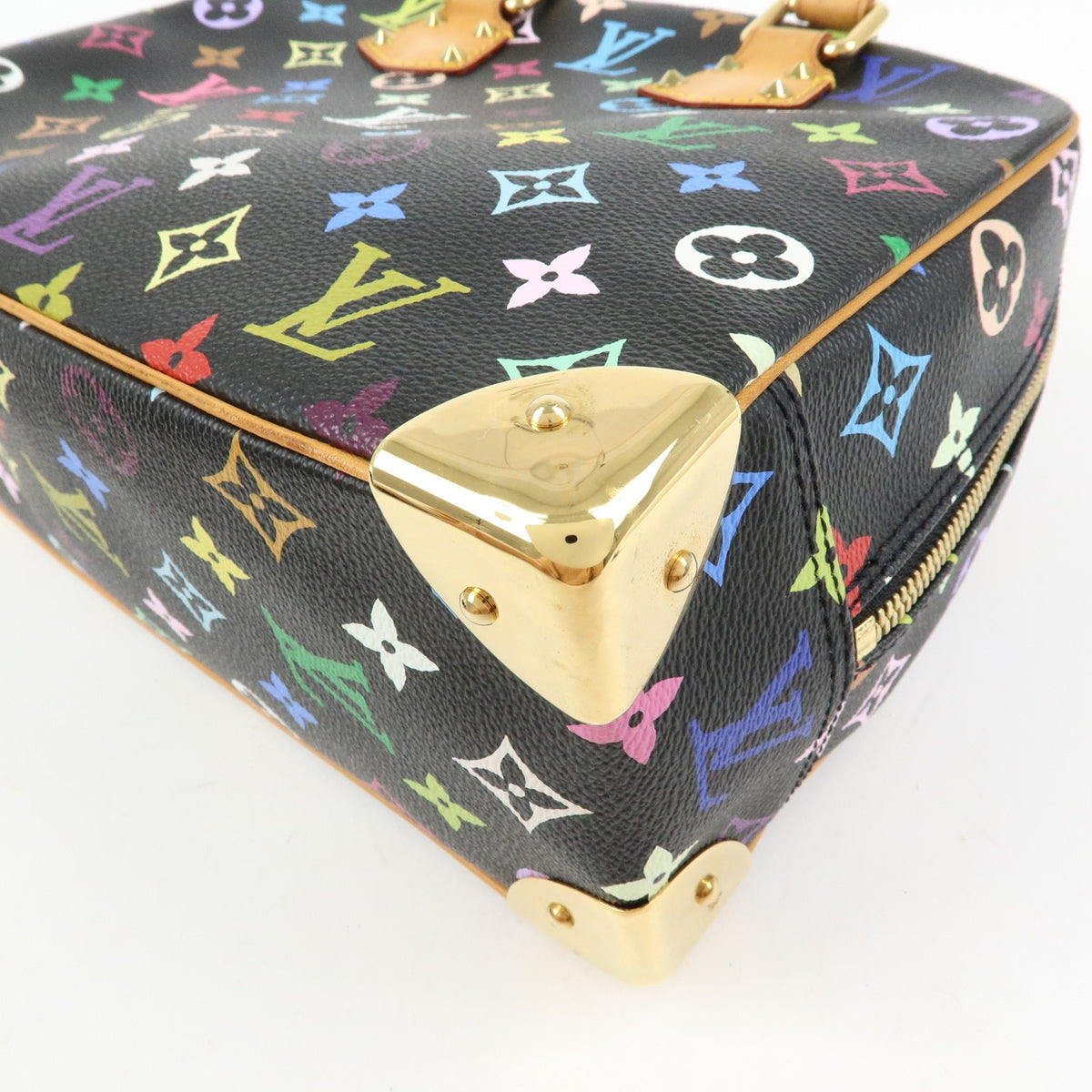 Louis Vuitton Trouville Monogram Multicolor Multicolour Canvas Handbag (Pre-Owned)
