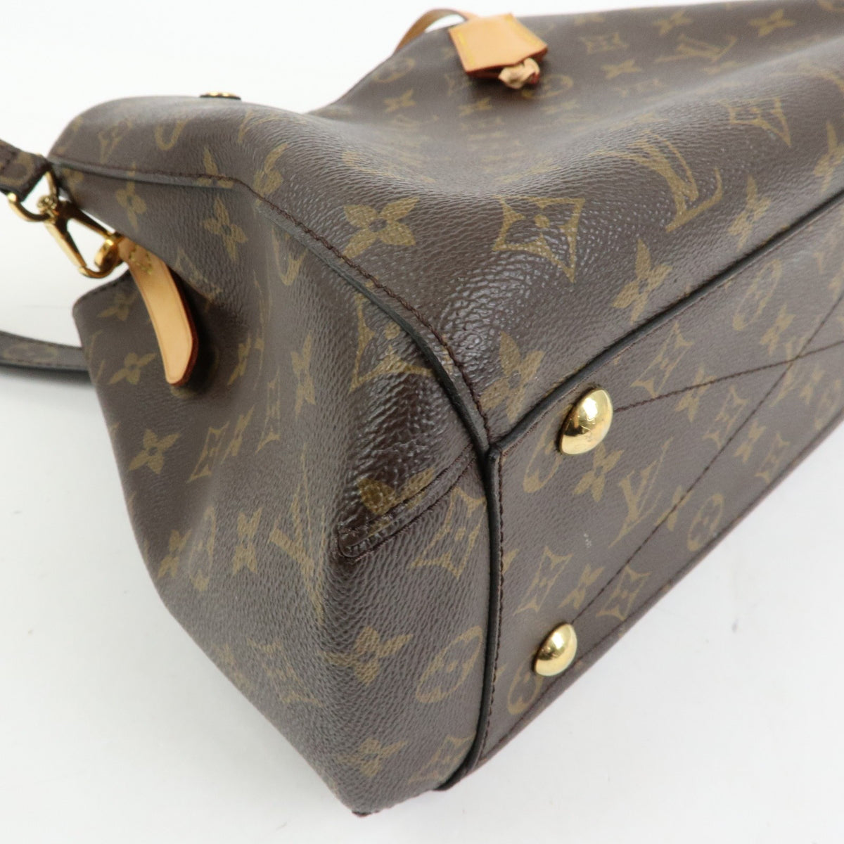 Louis Vuitton Montaigne Monogram Canvas Brown Canvas Handbag (Pre-Owned)