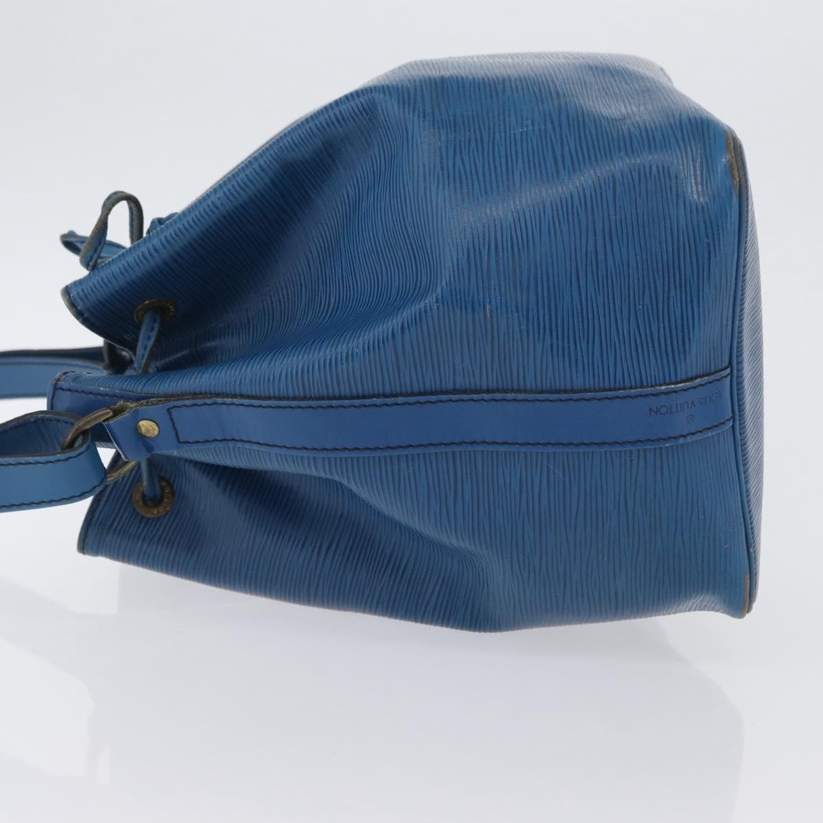 Louis Vuitton Petit Noe Nm Epi Leather Blue Leather Shoulder Bag Bag (Pre-Owned)