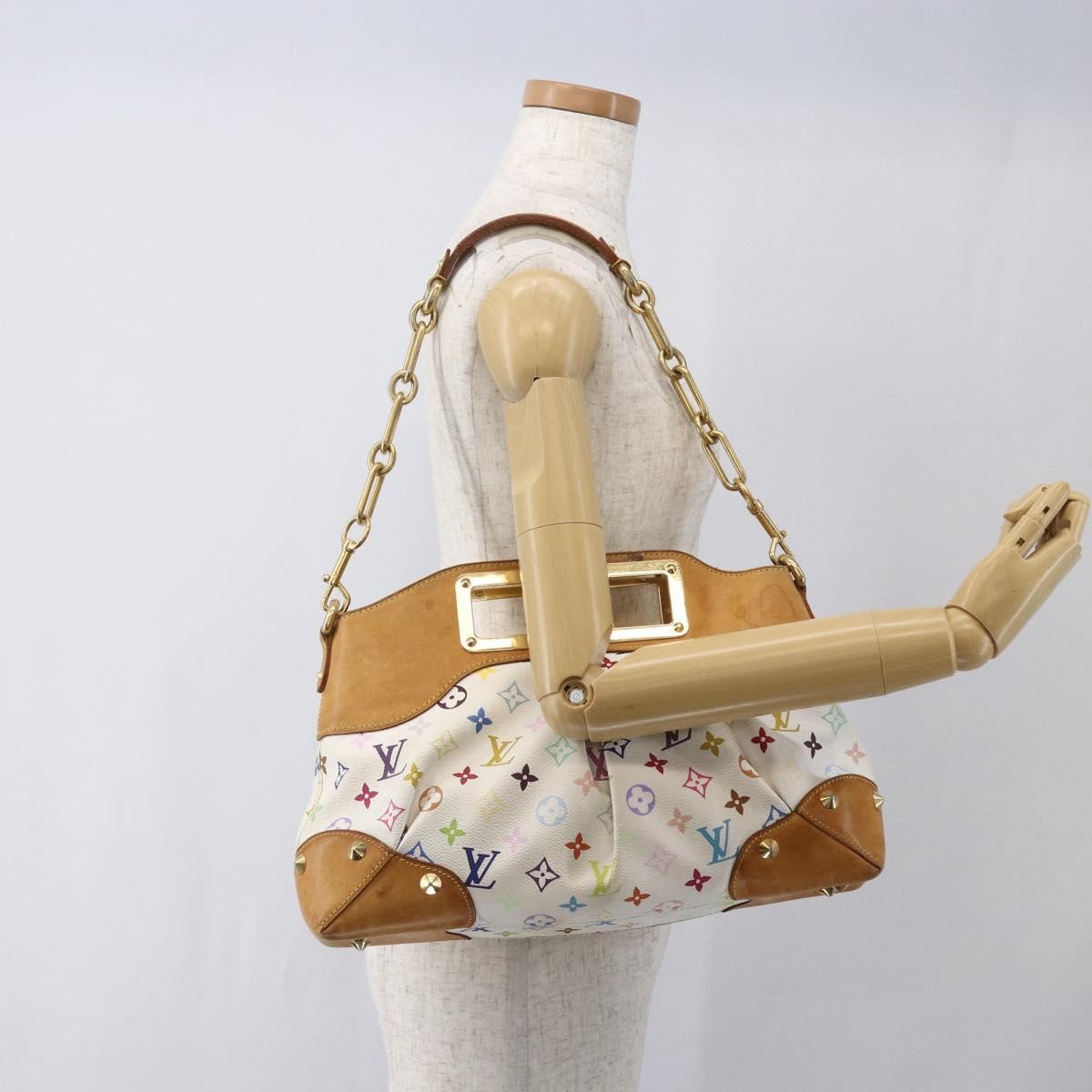 Louis Vuitton Judy Monogram Multicolor Multicolour Canvas Handbag (Pre-Owned)