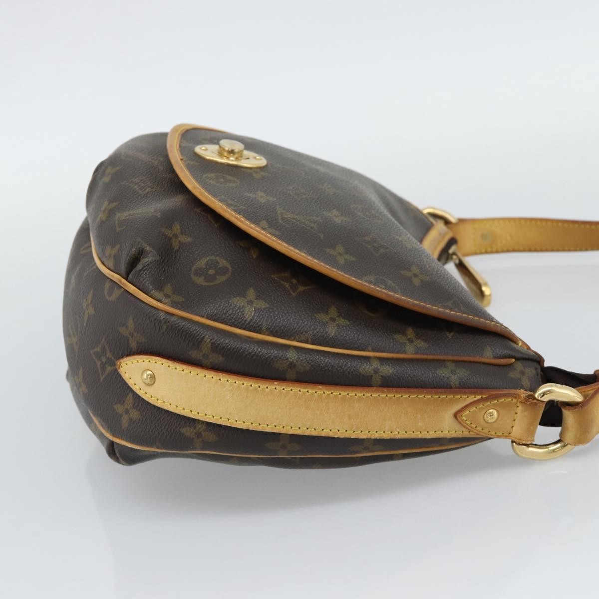 Louis Vuitton Tulum Monogram Canvas Brown Canvas Shoulder Bag Bag (Pre-Owned)