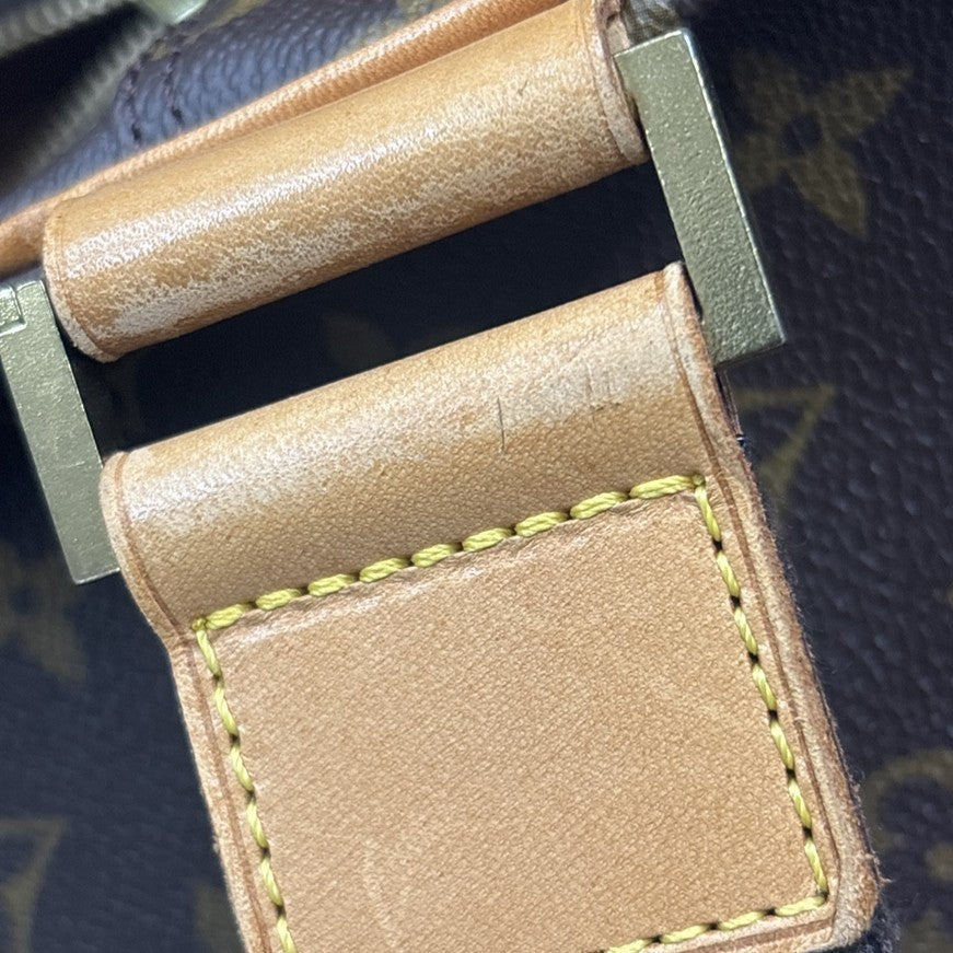 Louis Vuitton Sac A Dos Packall Monogram Canvas Brown Canvas Backpack Bag (Pre-Owned)