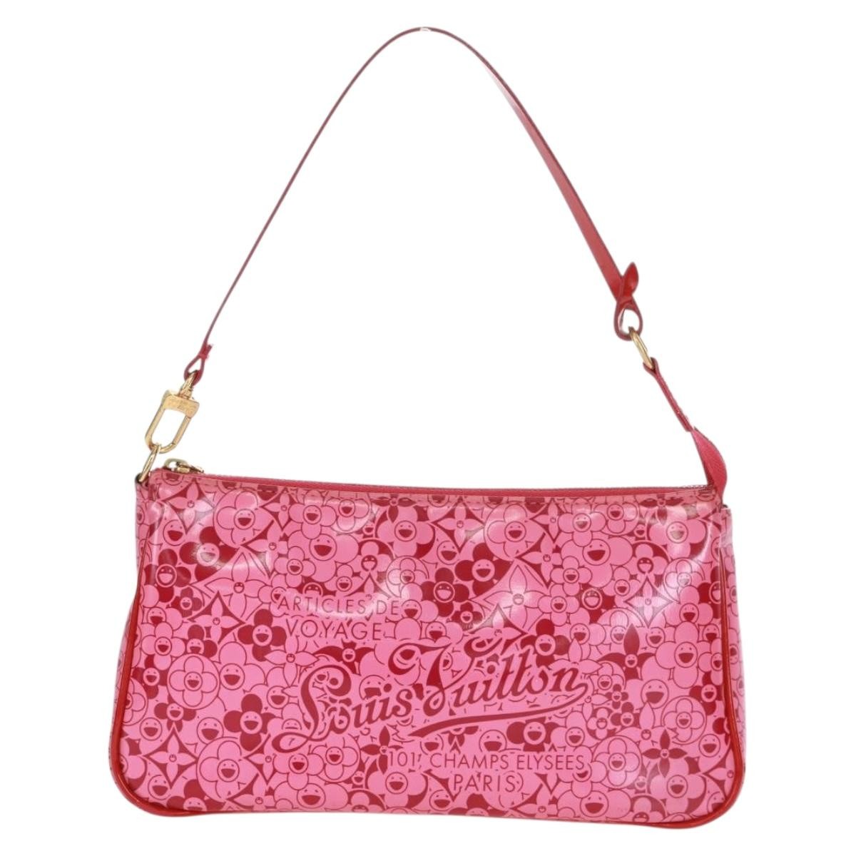 Louis Vuitton Pochette Accessoires Cosmic Blossom Pink Pvc Clutche & Pouche Bag (Pre-Owned)