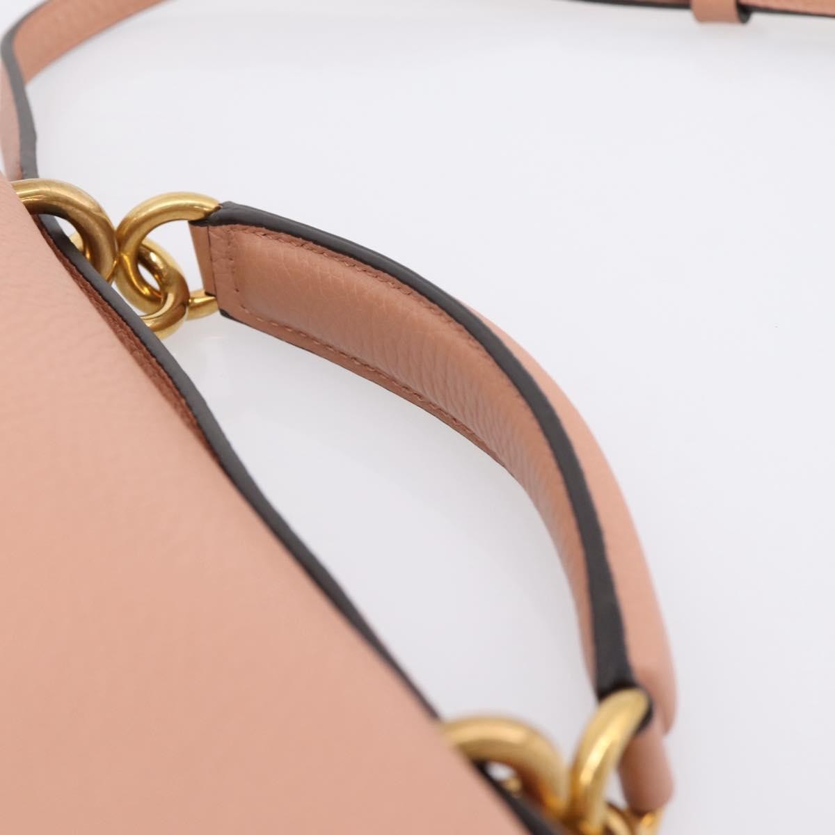 Salvatore Ferragamo Margot Satchel Leather Pink Leather Handbag (Pre-Owned)