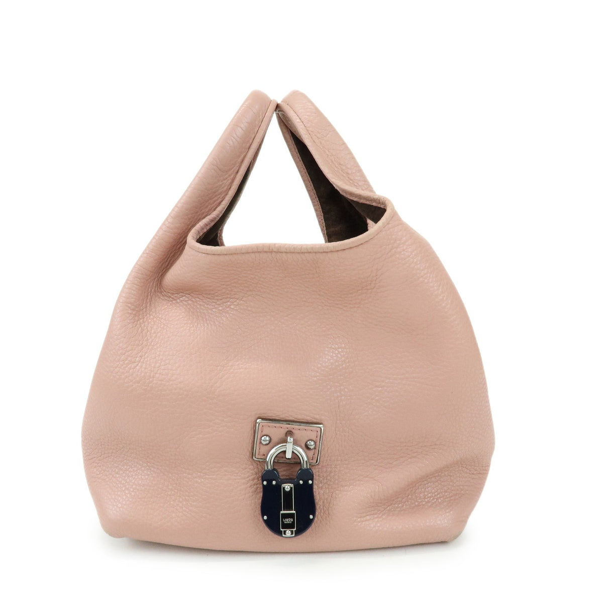 Loewe Calle Hobo Suede Pink Leather Shoulder Bag Bag (Pre-Owned)