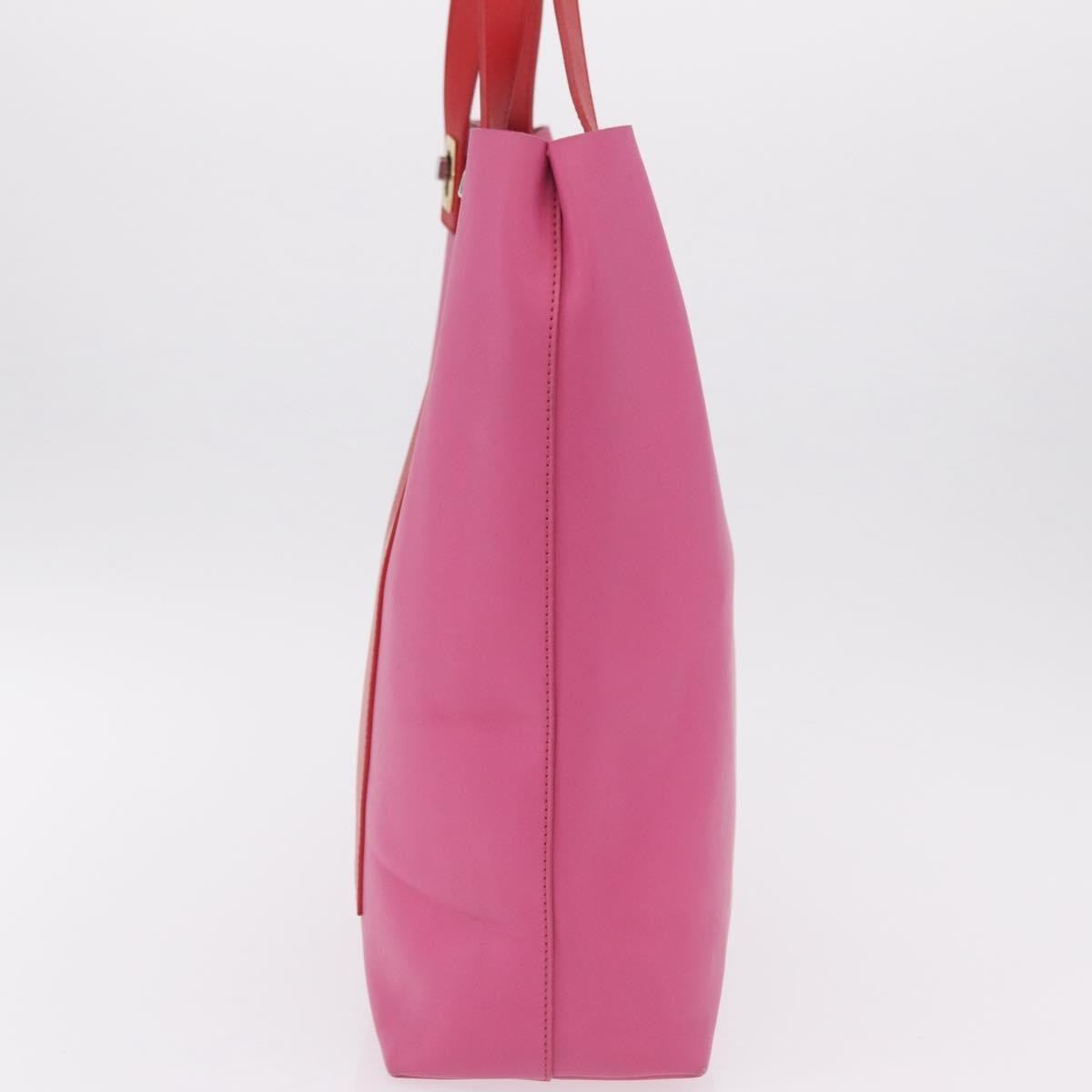 Balenciaga Vintage Tote Leather Pink Leather Tote Bag Bag (Pre-Owned)