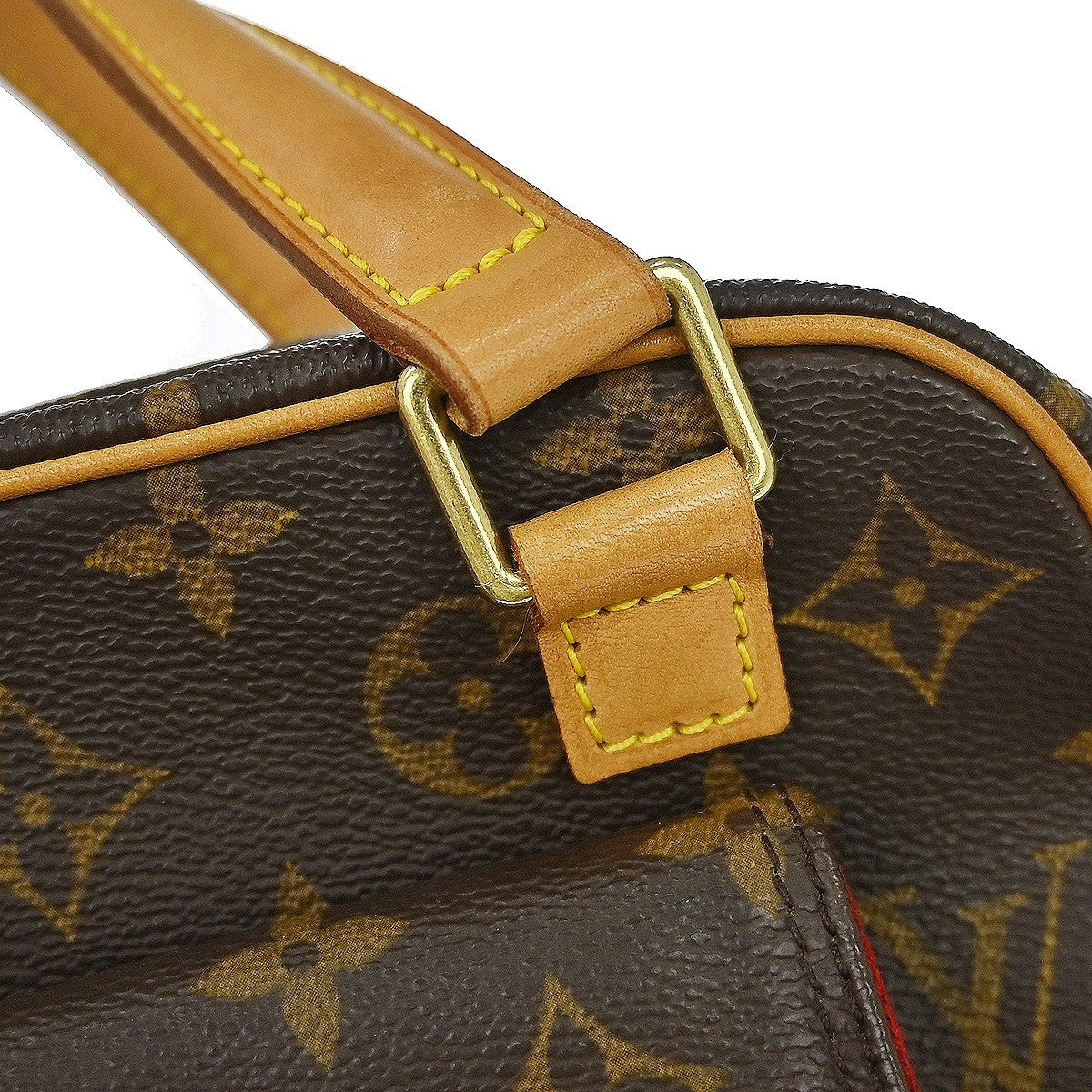 Louis Vuitton Excentri-Cite Monogram Canvas Brown Canvas Handbag (Pre-Owned)