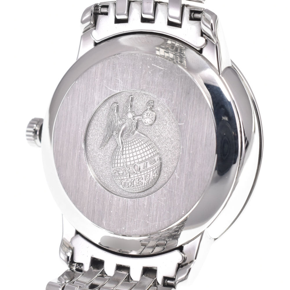 Omega De Ville Prestige Co-Axial Chronometer Automatic Stainless Steel With Diamond Markers Watch (Pre-Owned)