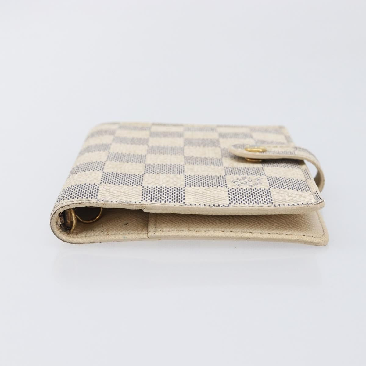 Louis Vuitton Ring Agenda Cover Damier Beige Canvas Briefcase Bag (Pre-Owned)