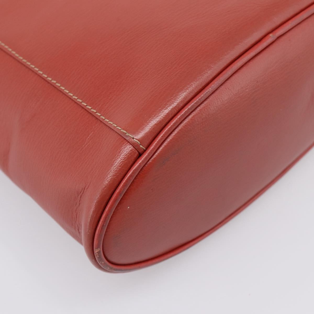 Loewe Velazquez Tote Leather Orange Leather Handbag (Pre-Owned)