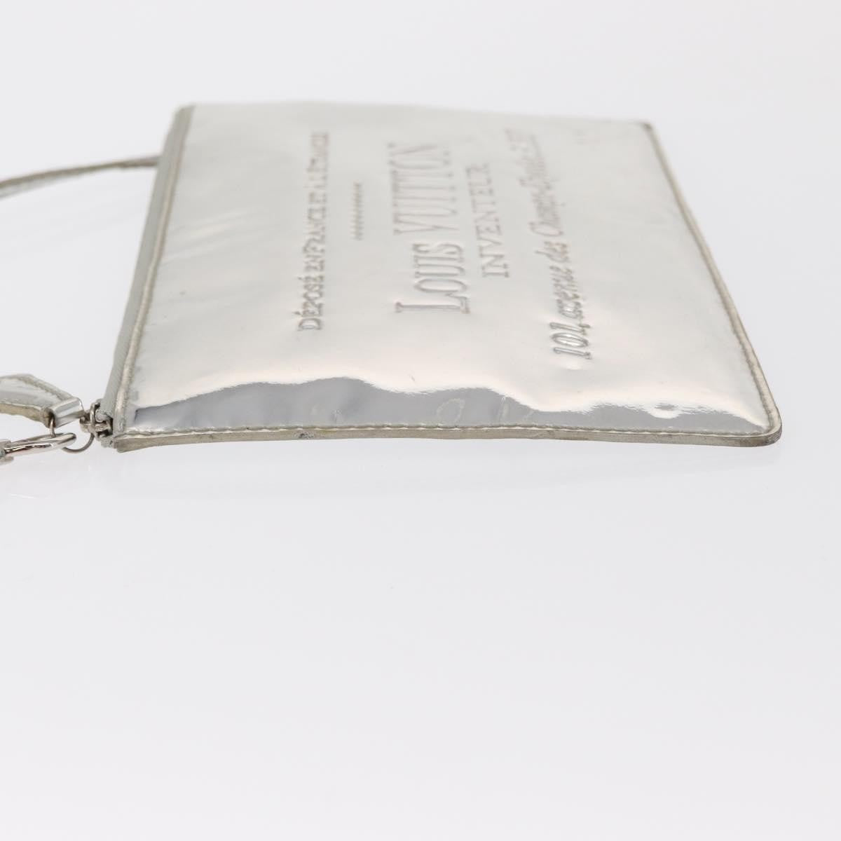 Louis Vuitton Pochette Clutch Monogram Miroir Pvc Silver Pvc Clutche & Pouche Bag (Pre-Owned)