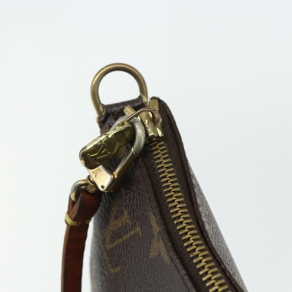 Louis Vuitton Pochette Accessoires Nm Monogram Canvas Brown Canvas Clutche & Pouche Bag (Pre-Owned)