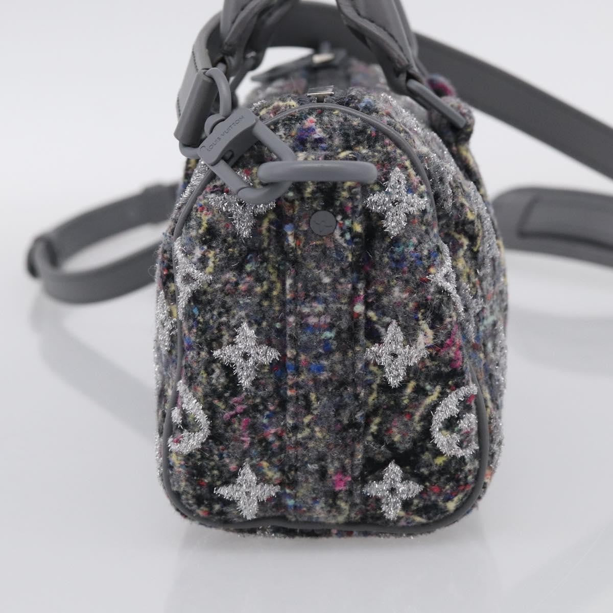 Louis Vuitton Keepall Bandouliere Lv Felt Multicolour Canvas Travel Bag Bag (Pre-Owned)