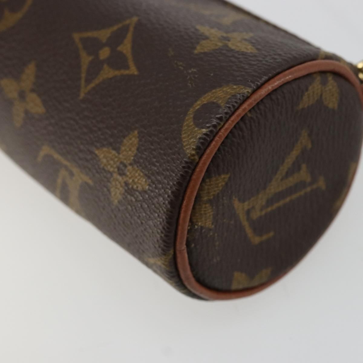 Louis Vuitton Papillon Pochette Monogram Canvas Brown Canvas Clutche & Pouche Bag (Pre-Owned)