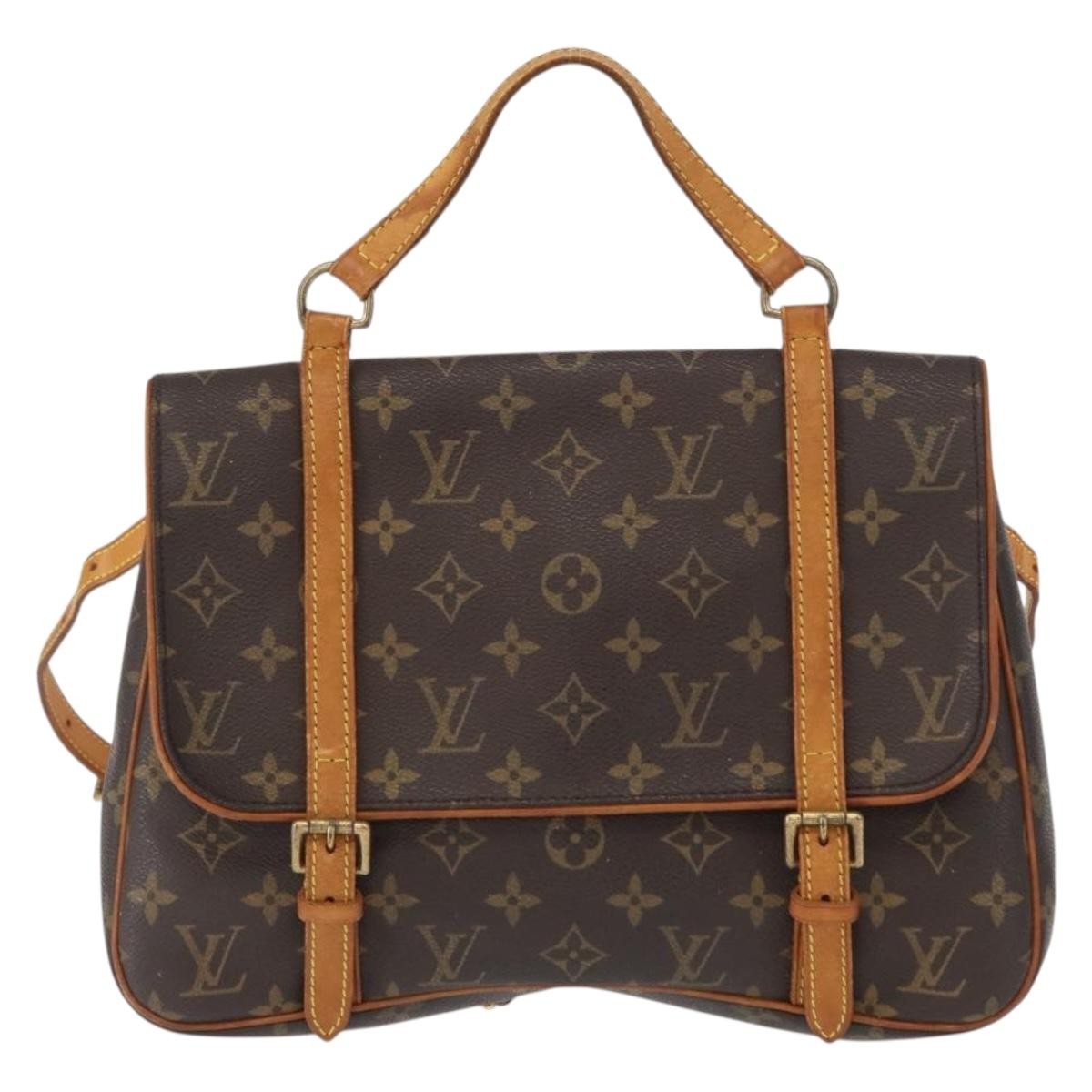Louis Vuitton Marelle Sac A Dos Monogram Canvas Brown Canvas Backpack Bag (Pre-Owned)