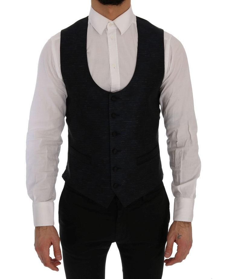 Dolce & Gabbana Blue MARTINI Slim 2 Piece Men's Blazer