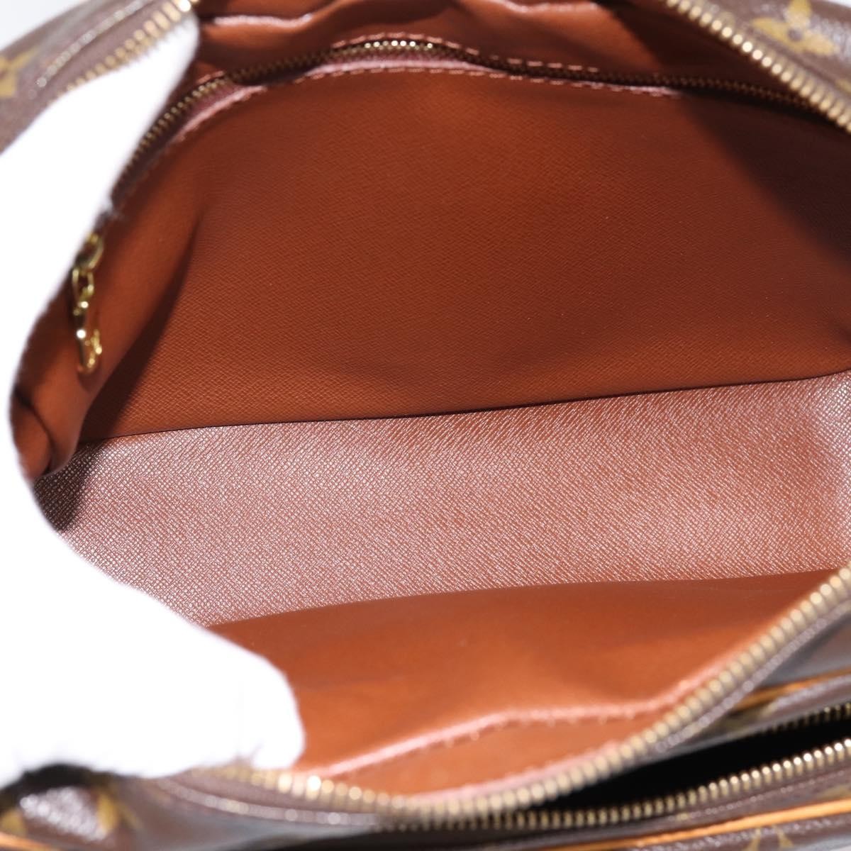 Louis Vuitton Nil Shoulder Bag Monogram Canvas Brown Canvas Shoulder Bag Bag (Pre-Owned)