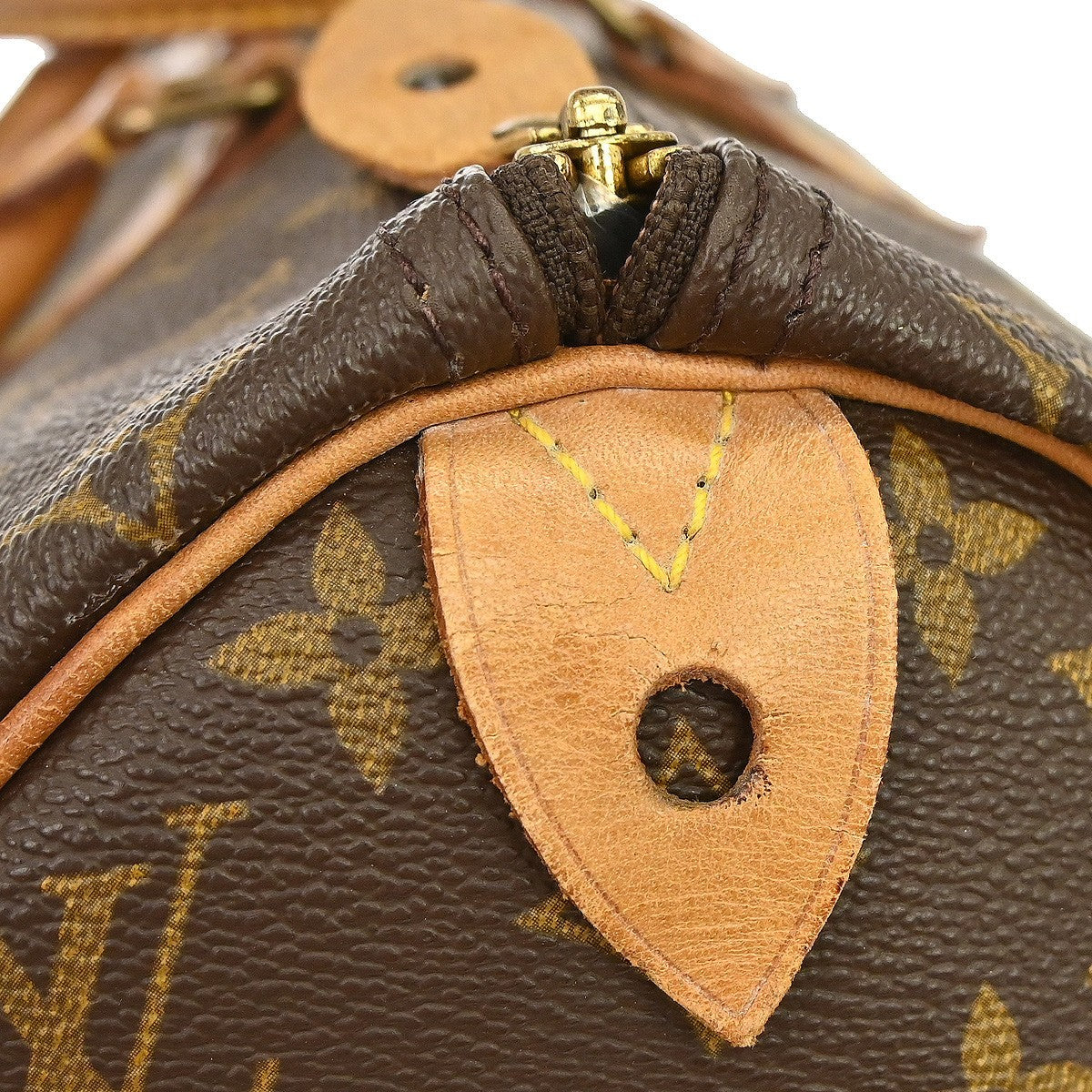 Louis Vuitton Speedy Monogram Canvas Brown Canvas Handbag (Pre-Owned)