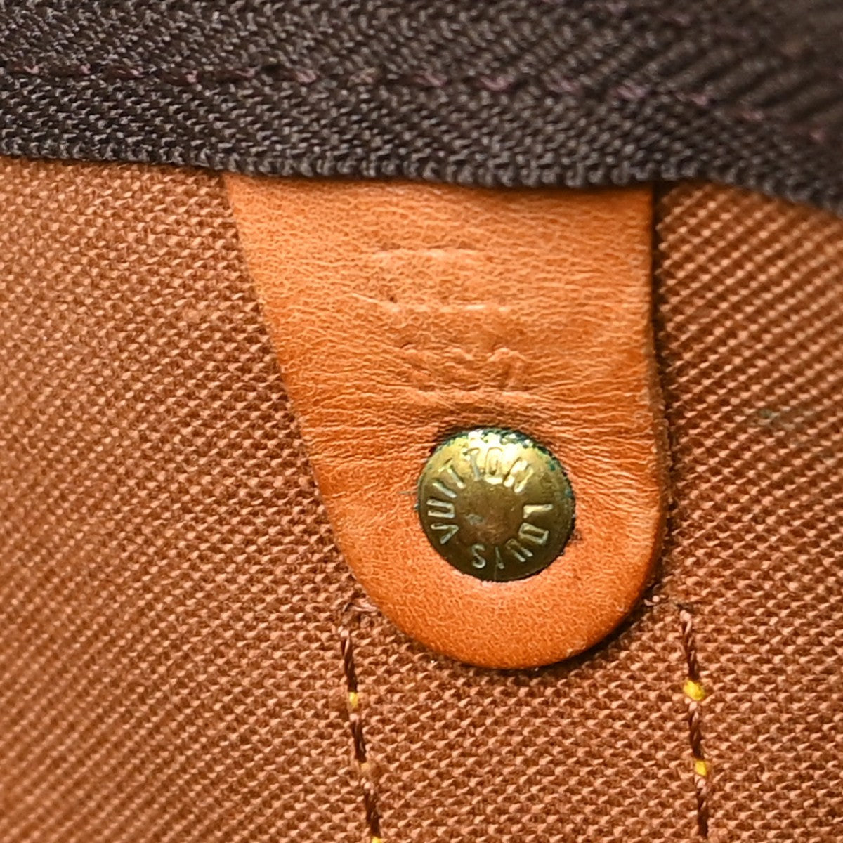Louis Vuitton Keepall Monogram Brown Canvas Travel Bag Bag (Pre-Owned)