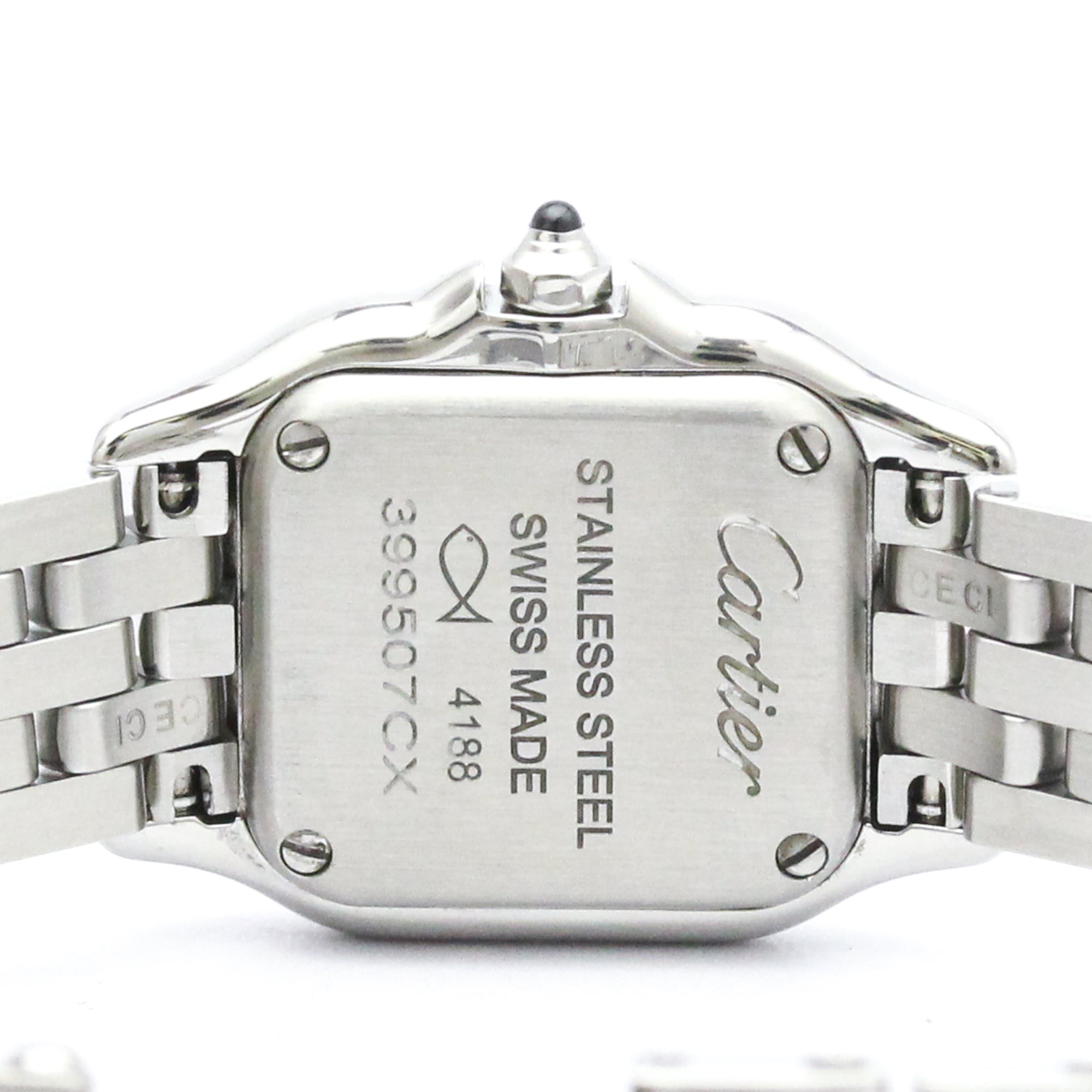 Cartier Panthere De Cartier Quartz Stainless Steel Watch (Pre-Owned)
