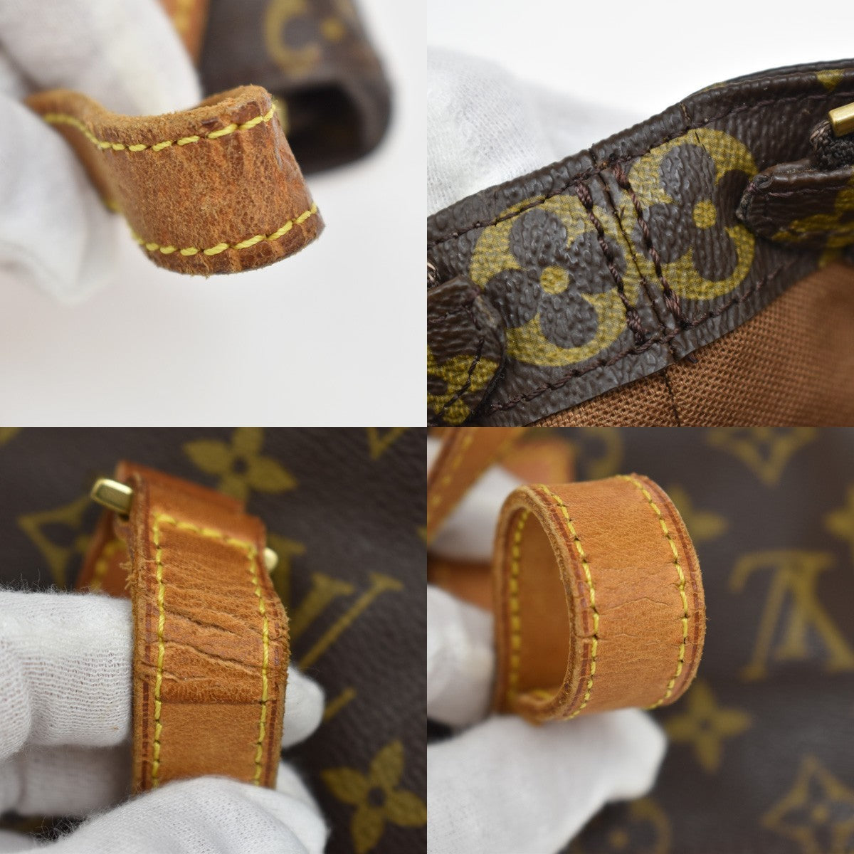 Louis Vuitton Cabas Piano Monogram Canvas Brown Canvas Tote Bag Bag (Pre-Owned)