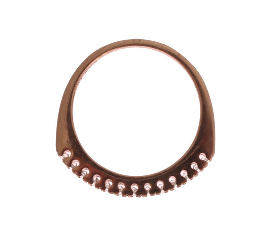 Nialaya Red Gold 925 Silver Women's Ring