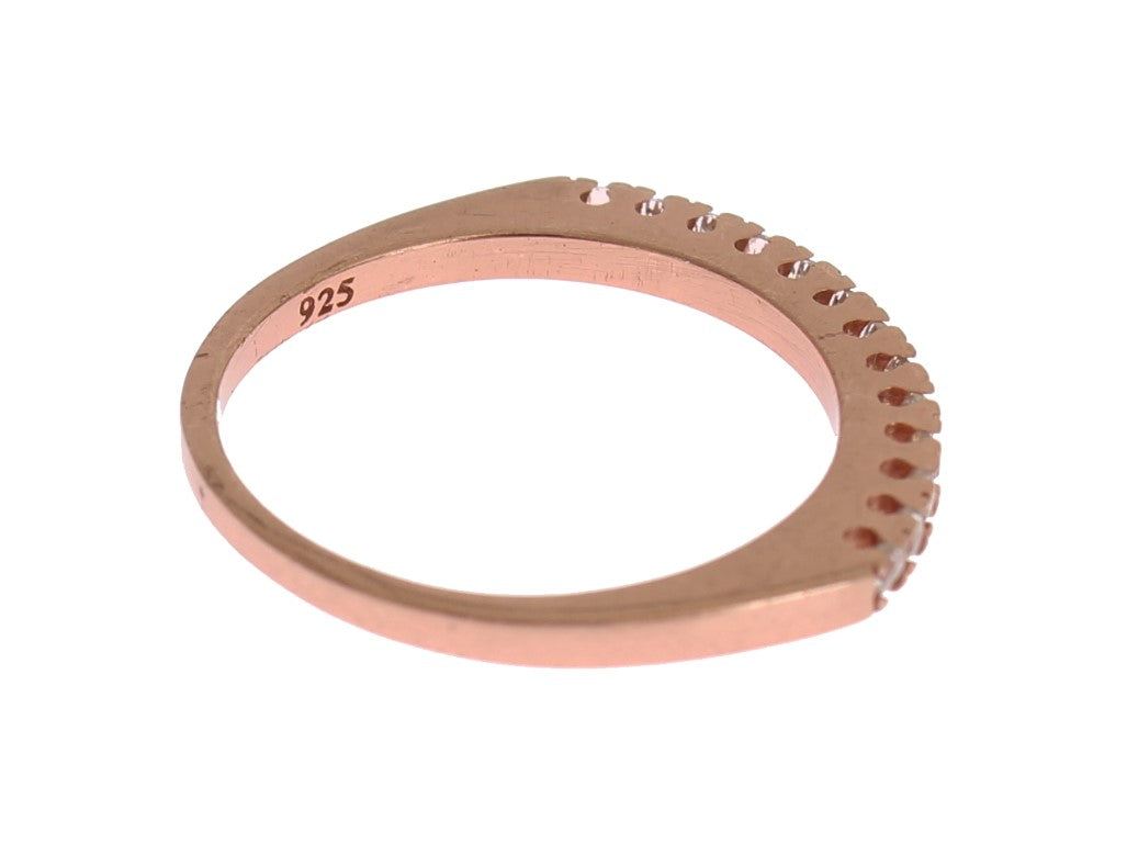 Nialaya Red Gold 925 Silver Women's Ring