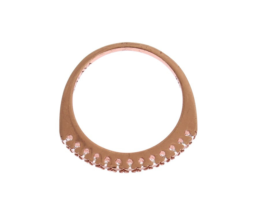 Nialaya Red Gold 925 Silver Women's Ring