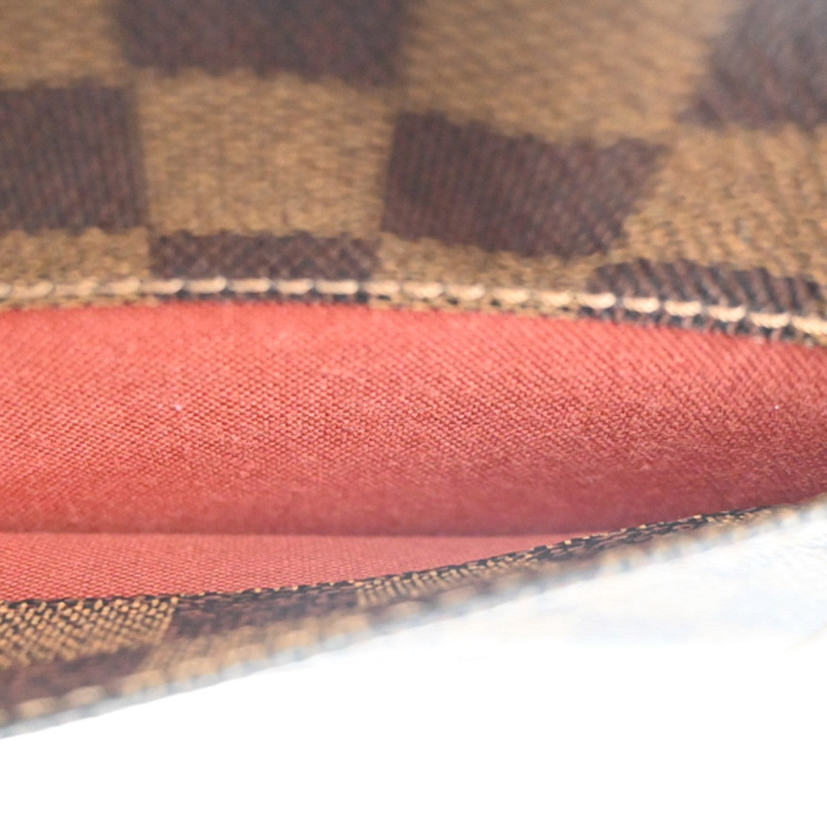 Louis Vuitton Portobello Messenger Damier Ebene Brown Canvas Shoulder Bag Bag (Pre-Owned)