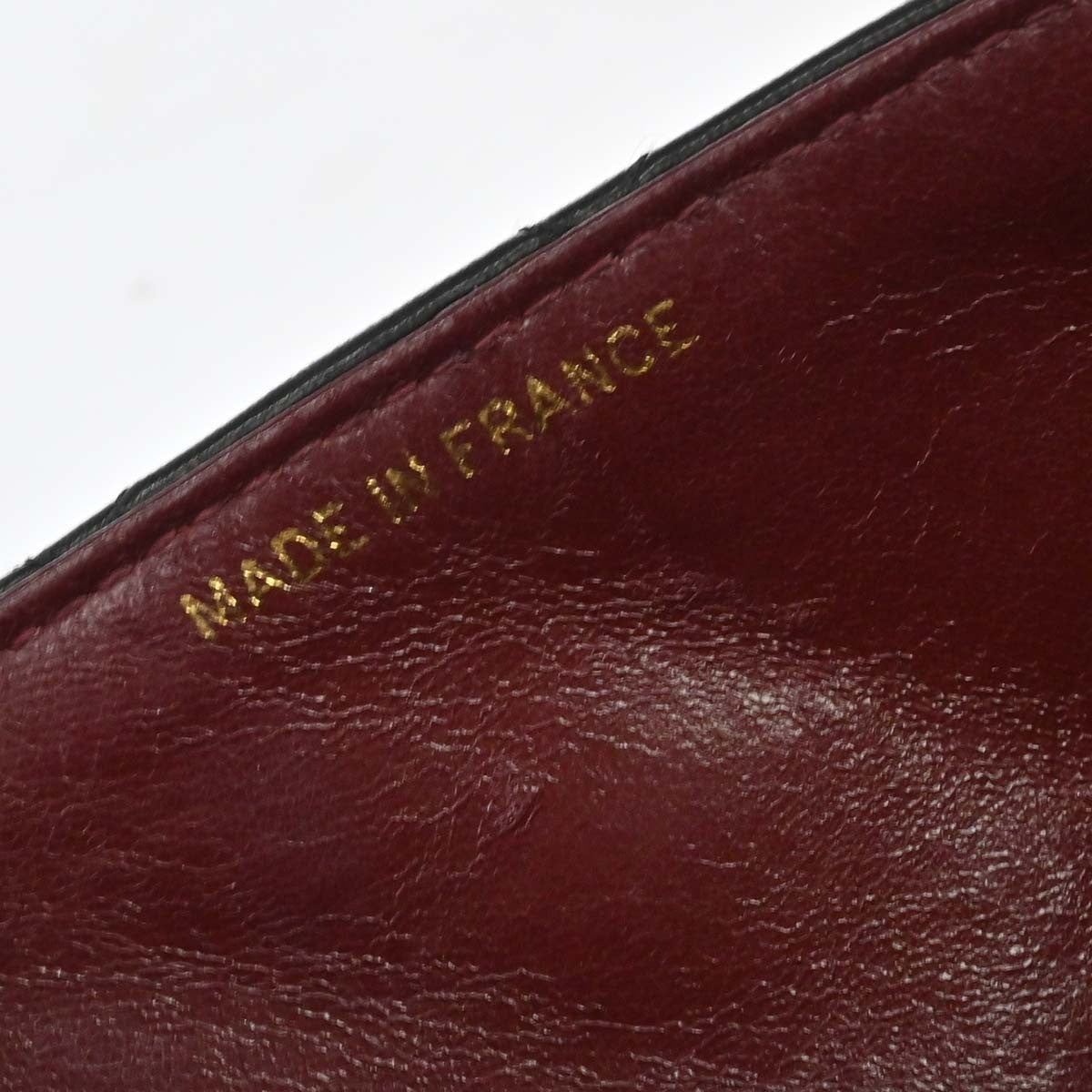 Chanel Vintage Square Classic Single Flap Quilted Lambskin Black Leather Handbag (Pre-Owned)