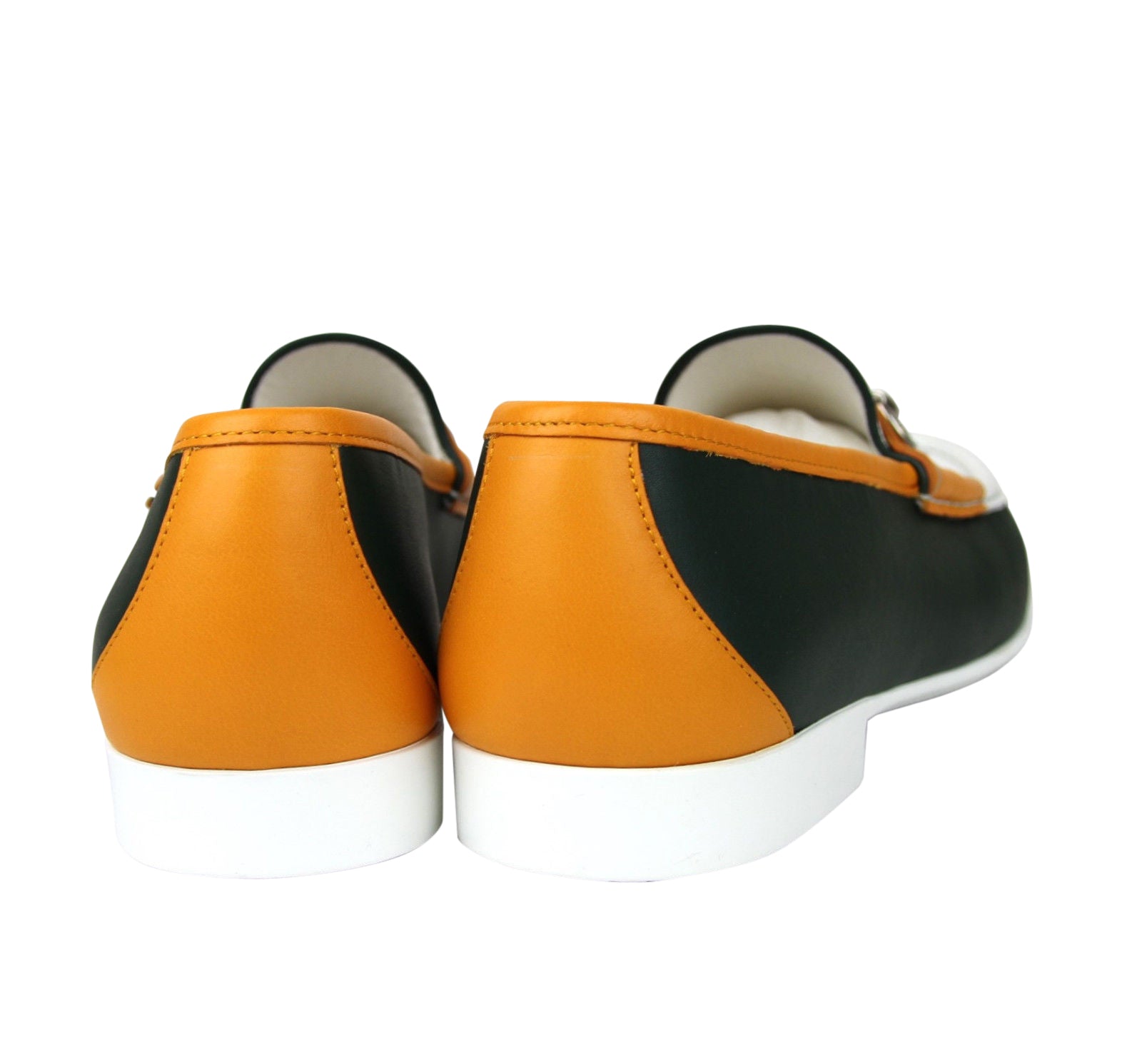 Gucci Men's Horsebit Leather Loafer Moccasin 337060 AYO70