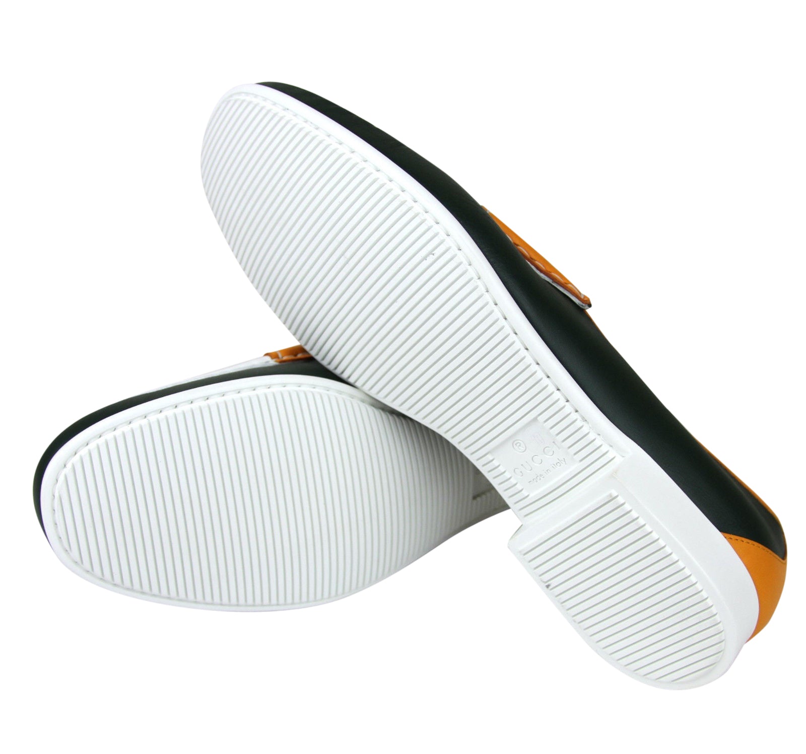 Gucci Men's Horsebit Leather Loafer Moccasin 337060 AYO70