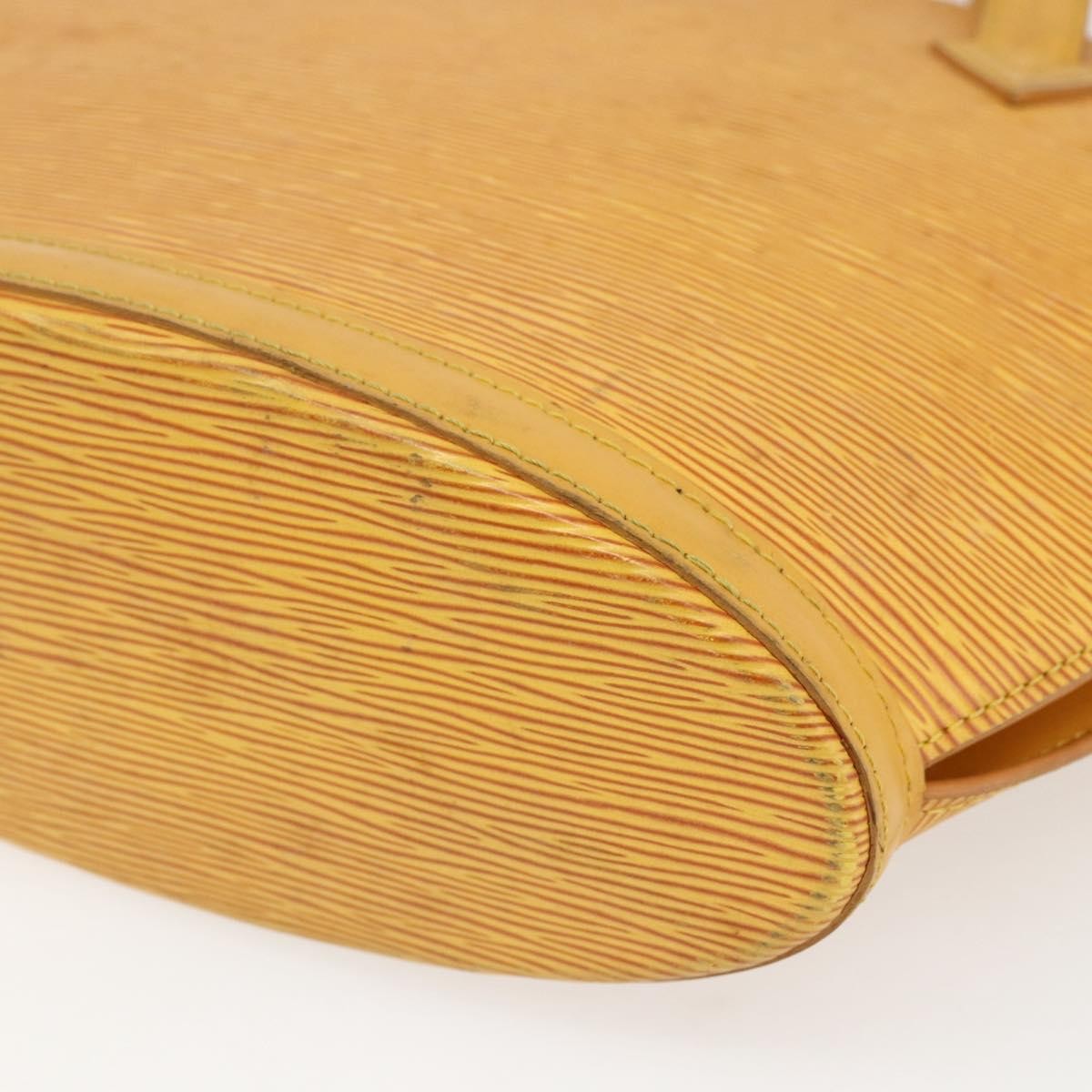 Louis Vuitton Saint Jacques Epi Leather Yellow Leather Handbag (Pre-Owned)