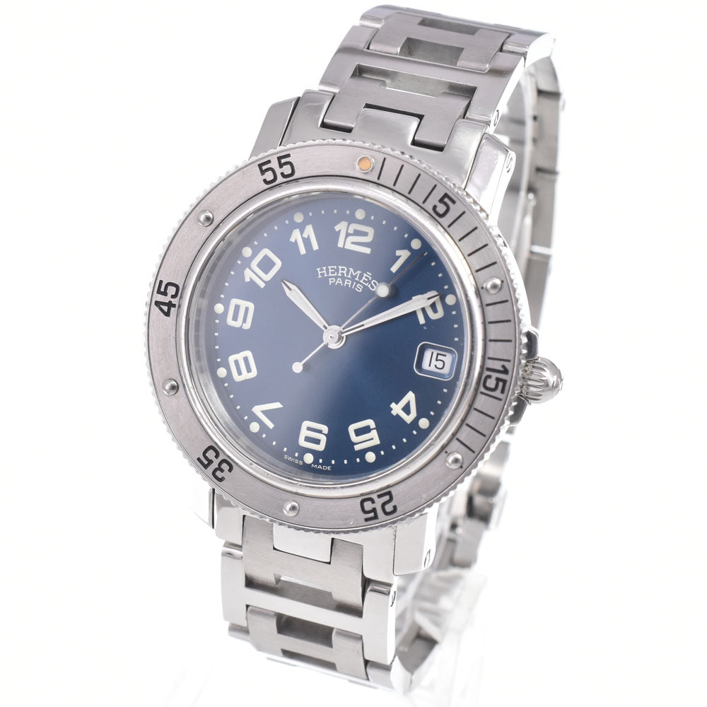 Hermes Clipper Quartz Stainless Steel Watch (Pre-Owned)