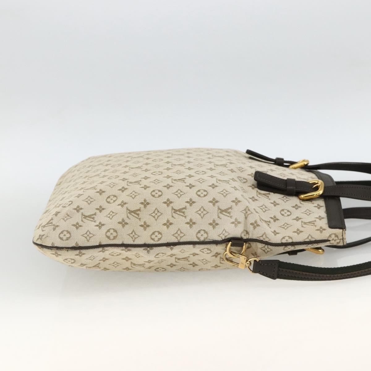 Louis Vuitton Francoise Mini Lin Khaki Canvas Tote Bag Bag (Pre-Owned)