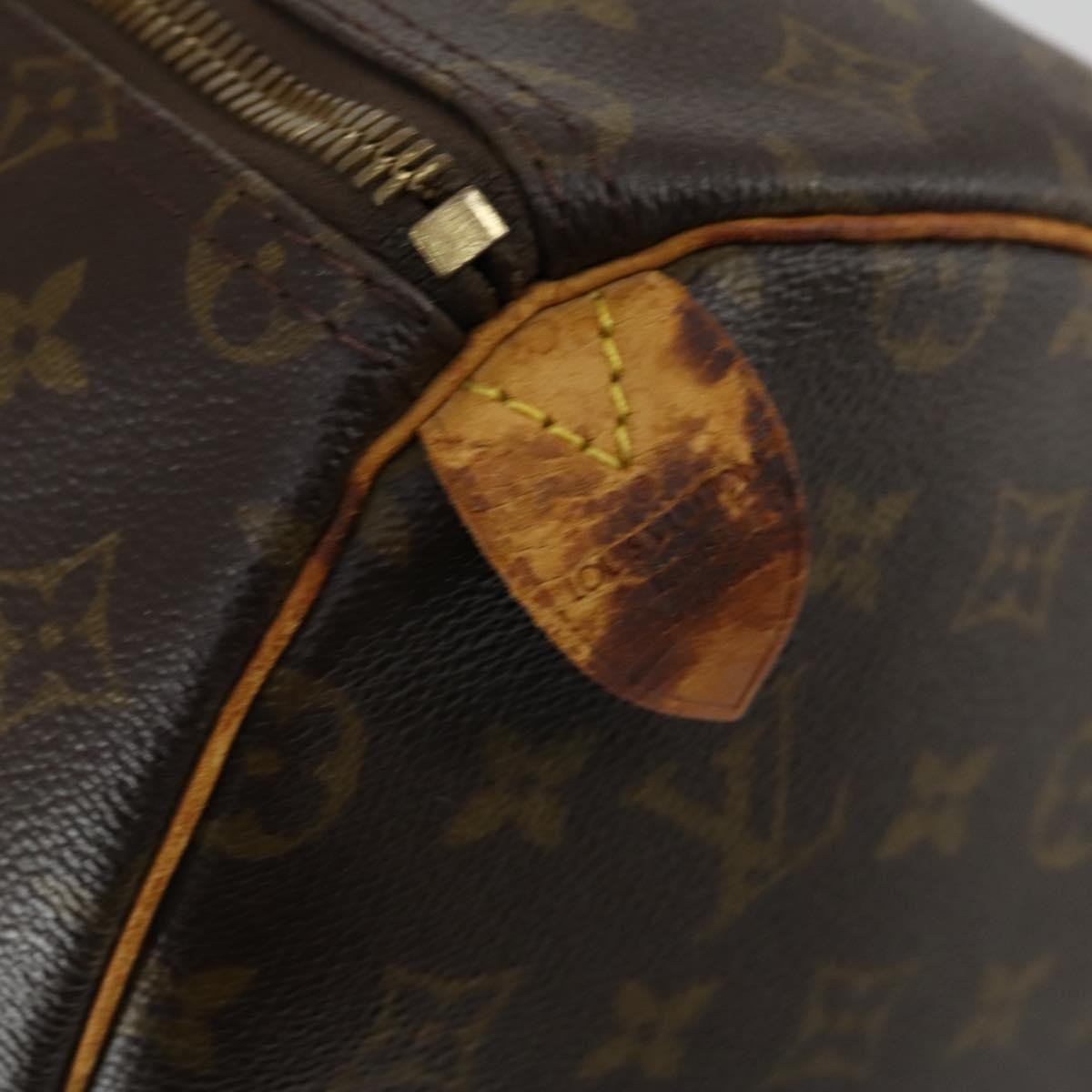 Louis Vuitton Keepall Monogram Canvas Brown Canvas Travel Bag Bag (Pre-Owned)