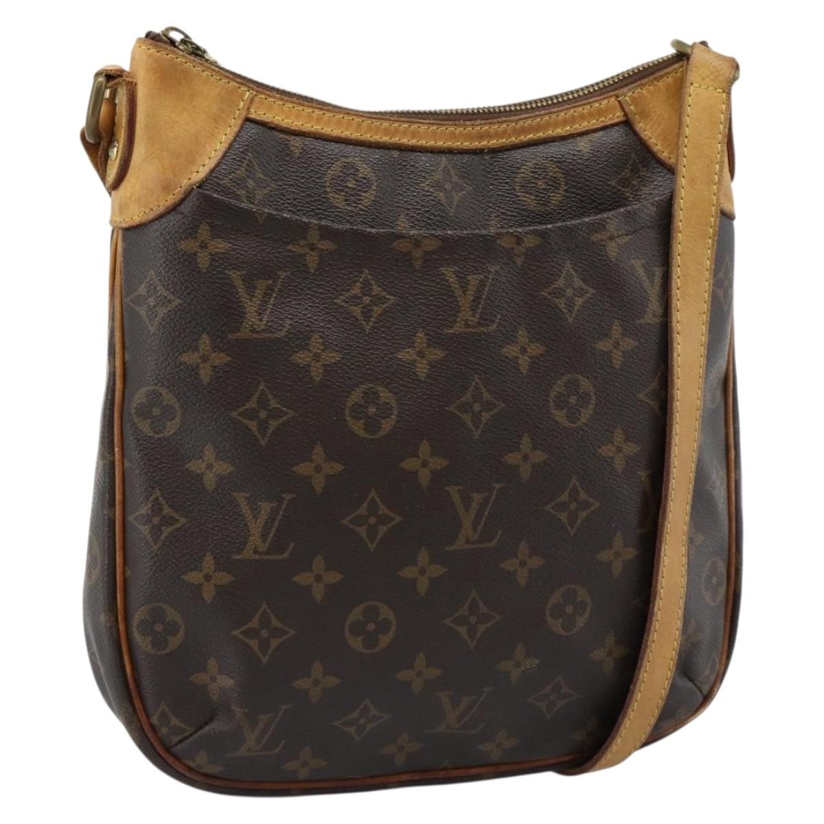 Louis Vuitton Odeon Handbag Monogram Canvas Brown Canvas Handbag (Pre-Owned)