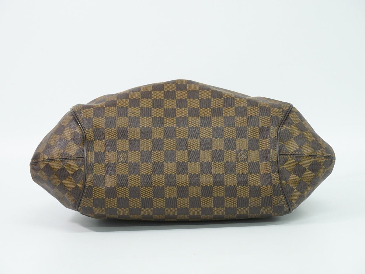Louis Vuitton Sistina Damier Ebene Brown Canvas Shoulder Bag Bag (Pre-Owned)